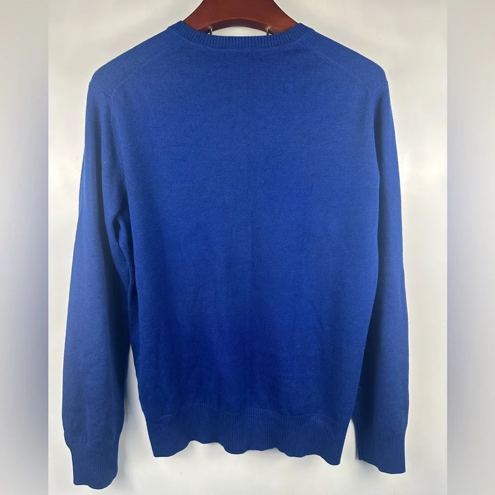 BANANA REPUBLIC Men’s L Merino Wool V-Neck‎ Sweater